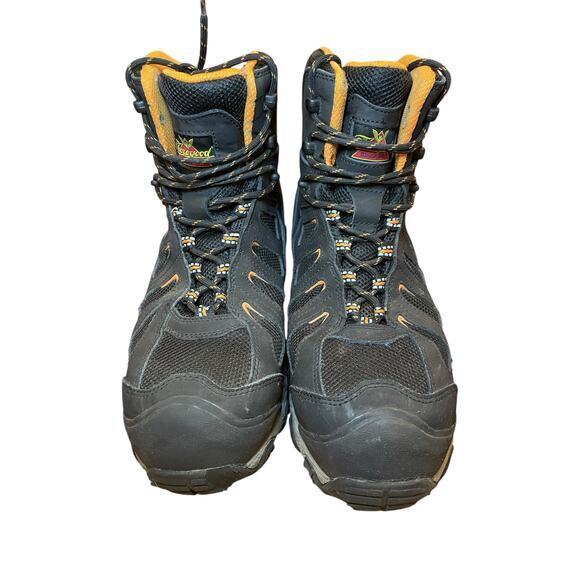 Thorogood Men's Crosstrex Series Waterproof 6" Black Safety Toe Hiker US Size 10 - Picture 4 of 15